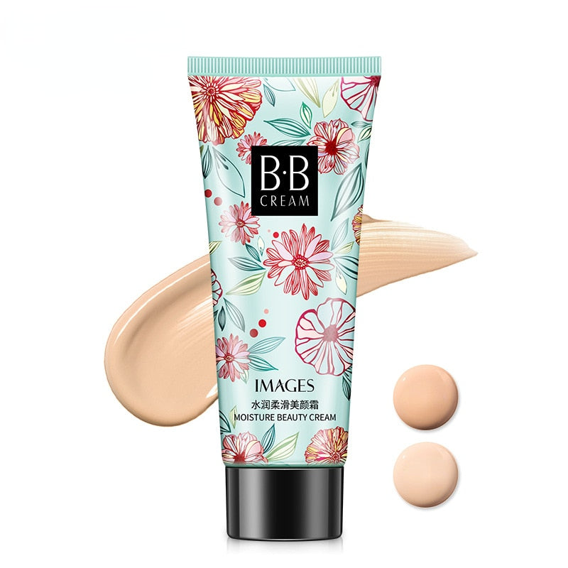 Fashion 1 Pcs BB Cream Concealer Moisturizing Foundation Base Makeup Bare Whitening Easy to Wear Face Beauty Cosmetics