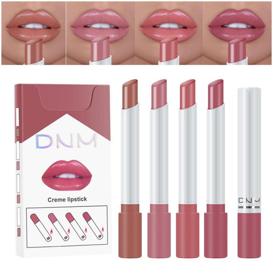 4 Colors Makeup Lipstick Cosmetics Lipstick Set Lip Tint Lip Gloss Waterproof Maquillaje Matte Long Lasting Make Up Pomade Kits